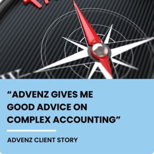 Read more about the article Advenz gives me good advice on complex accounting
